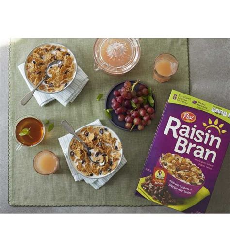 Post Raisin Bran Breakfast Cereal Whole Grain 25 Oz