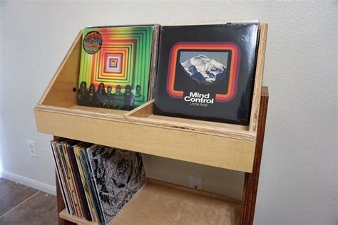 Fully Customizable Vinyl Record Display And Storage Stand