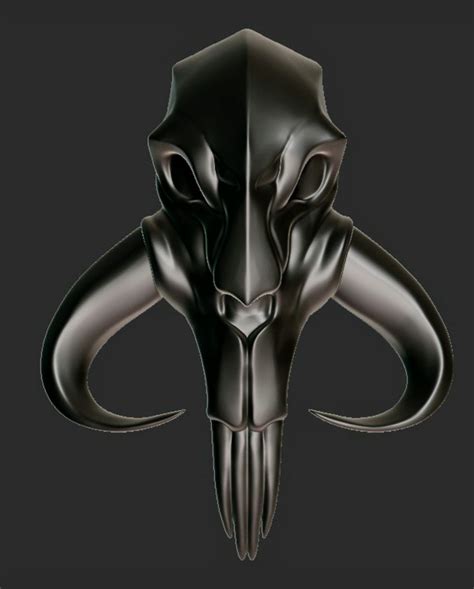 Mythosaur Skull 3d Model Obj File Etsy