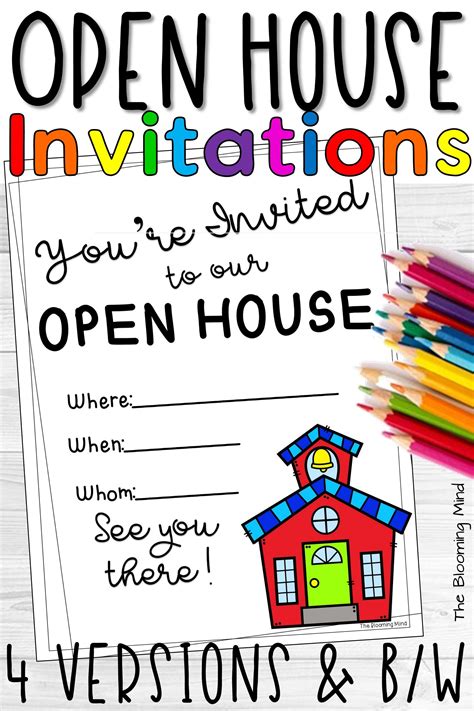 How To Create The Perfect Open House Invitation Free Sample Example