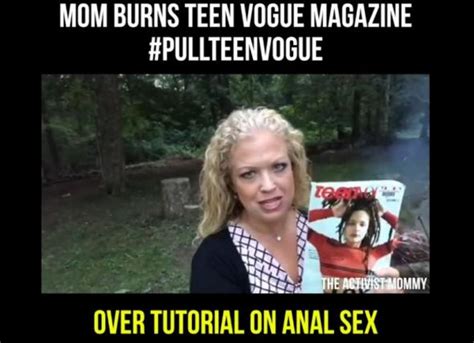 Parents Outraged Over Teen Vogue Anal Sex How To Column But Magazine