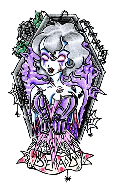 Zombie Pin Up Grave Tattoo By Madisonlossen On Deviantart