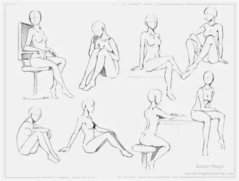Posições Desenho De Poses Desenhando Esboços Poses References