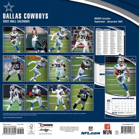 New Dallas Cowboy Calendar 2022 Free Photos