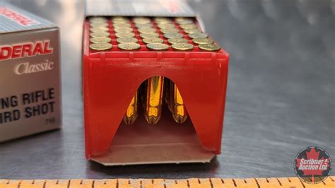 Ammo Federal Classic 22lr Bird Shot 12 Shot 2 Boxes Of 50ea 100