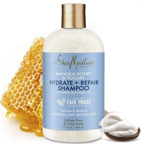 Shea Moisture Hydrate Repair Shampoo 384 Ml