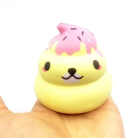 3d Anti Stress Emoji Pu Poo Squishy Toys Kawaii Soft Slow Rising Funny