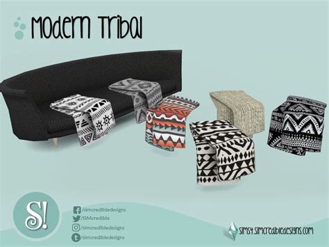 The Sims Resource Modern Tribal Blanket