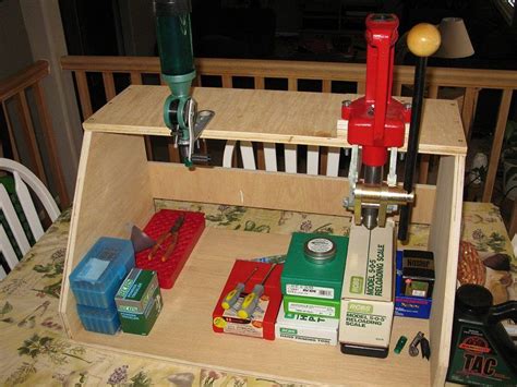 Home Made Tool Stations Portable Reloading Stand Reloading Bench