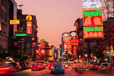 Neon Lights Of Chinatown Bangkok Thailand Anantara Vacation Club