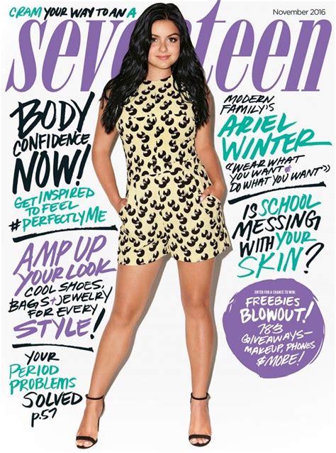 Ariel Winter Vows To Never Quit Social Media Talks Infamous Bodycon