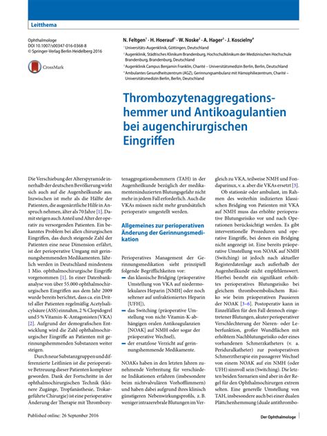 Antikoagulantien werden in der medizin dazu verwendet, die intravasale bildung von. Antikoagulantien Pass Pdf : kupdf.com_pass-trinity-now-5-6-ise-i.pdf - Das eingesetzte ...
