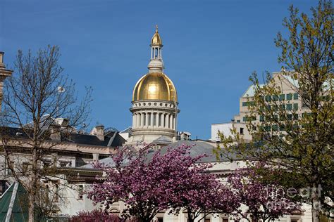 New Jersey State Capitol Building In Trenton Photograph By Anthony Totah