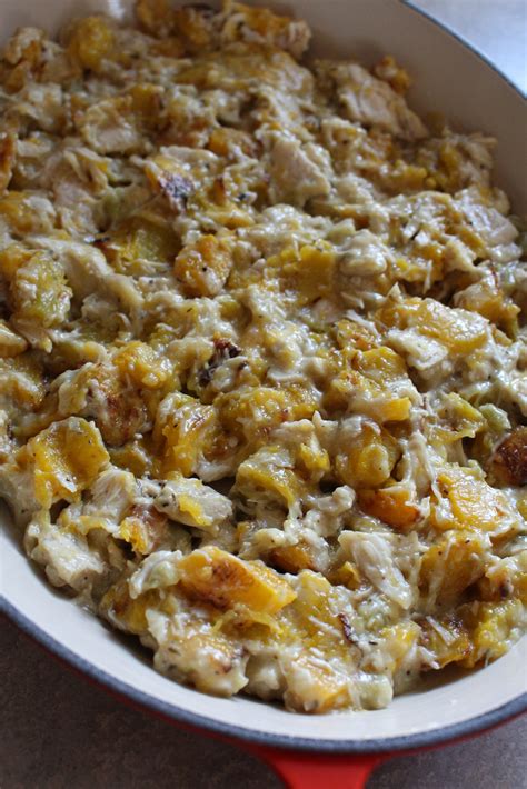 Chicken And Butternut Squash Casserole One Hundred Dollars A Month