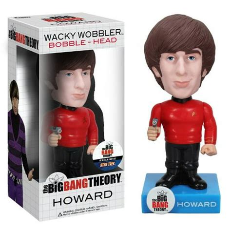 Funko Star Trek Big Bang Theory Howard Wacky Wobbler Bobble Head