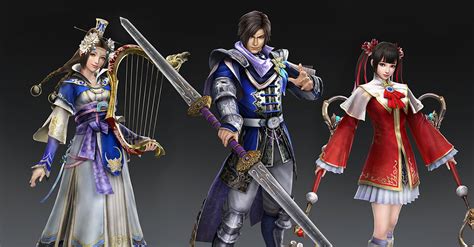 dynasty warriors 8 empires concept art and characters
