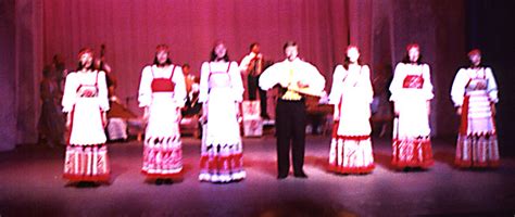 The Excellent Karelian National Folk Dance And Chorus Performance At