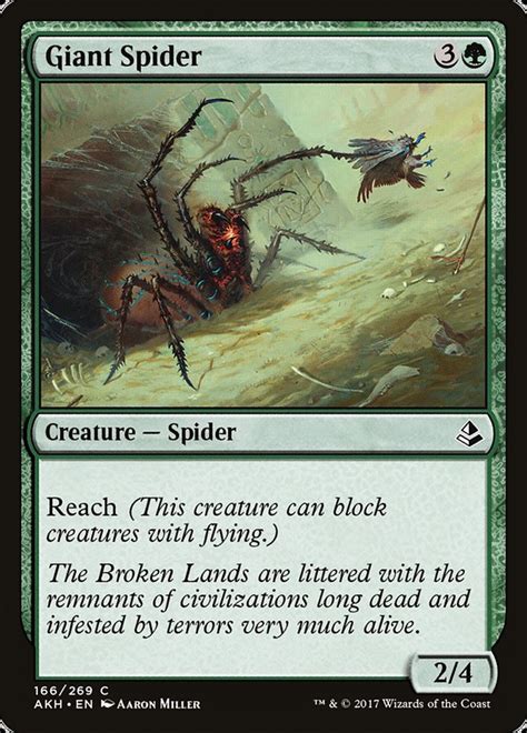 Giant Spider · Amonkhet Akh 166 · Scryfall Magic The Gathering Search