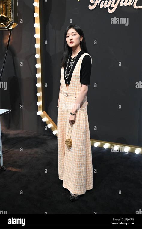 Chinese Actress Sun Qian Attended The Chanel Activity In Shanghai