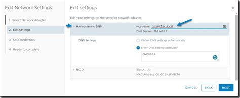 How We Can Change Vcenters Vcsa Name Or Ip Address Khoshraftar
