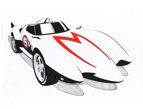 Mach Graphic By Jerome K Moore On Deviantart Speed Racer Speed Racer Car Speed Racer Cartoon