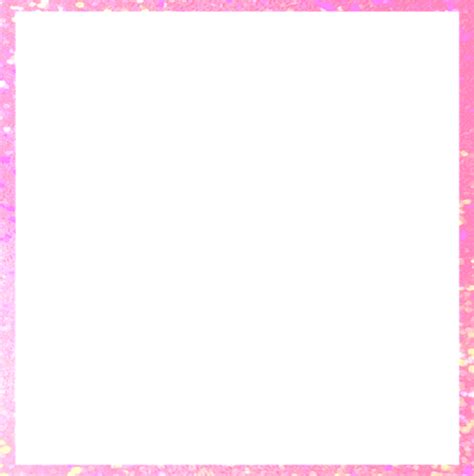 Pink Transparent Square Frame Png