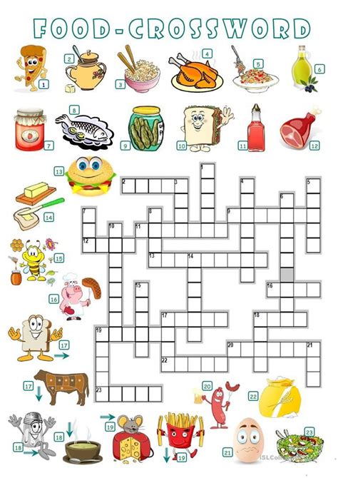 Printable Crossword Esl Learn English English Worksheets For Kids