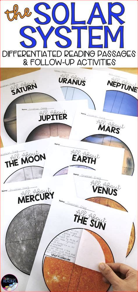Solar System Interactive Graphic Organizers