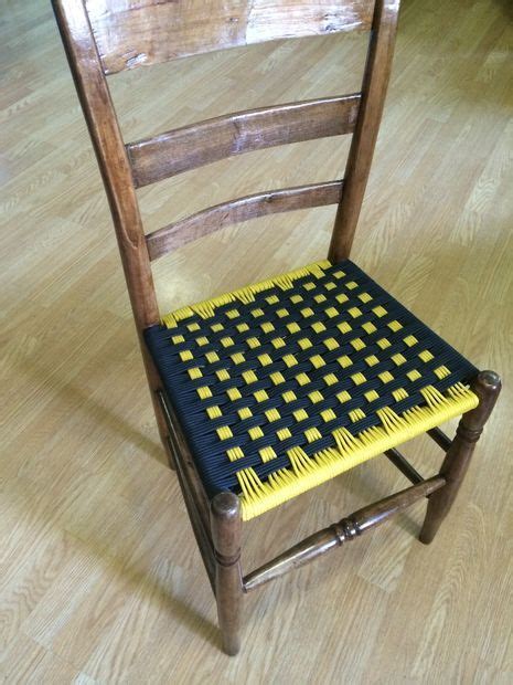 Check spelling or type a new query. Weave Chair Seats With Paracord | Woven chair, Old wooden chairs, Diy chair