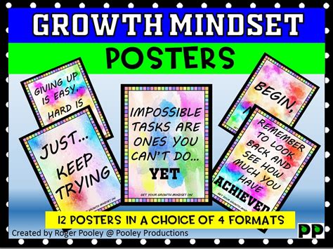 Growth Mindset Posters For Your Classroom Teaching Resources Vrogue