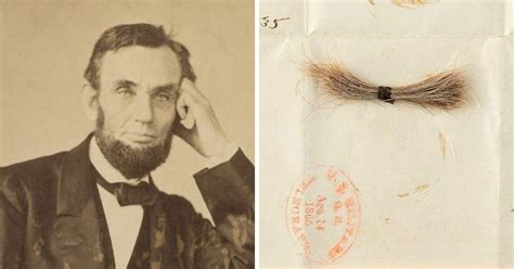 president abraham lincoln s lock of hair sold for more than 81 000 at auction small joys