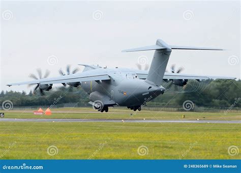 Airbus A400m Atlas Military Tactical Transport Aircraft On Military
