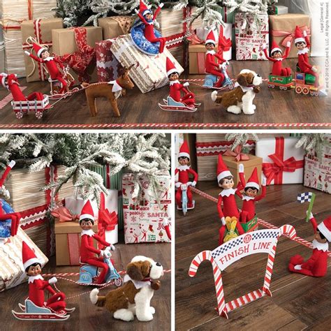 Scout Elves At Play In 2020 Awesome Elf On The Shelf Ideas Elves At