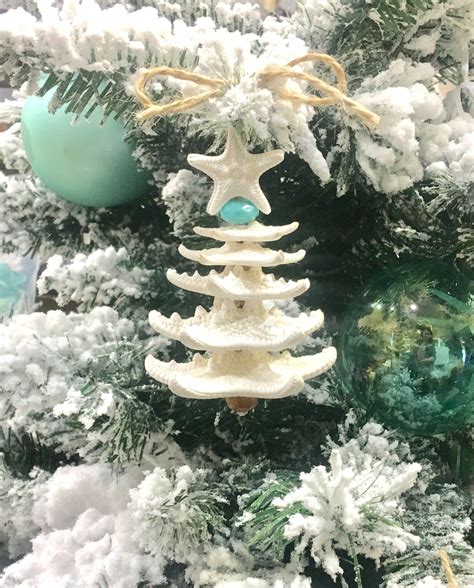 Starfish Christmas Tree Ornament Coastal Christmas Ornament | Etsy | Coastal christmas, Coastal ...