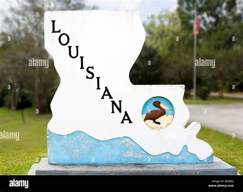 Louisiana State Welcome Sign Fotografías E Imágenes De Alta Resolución