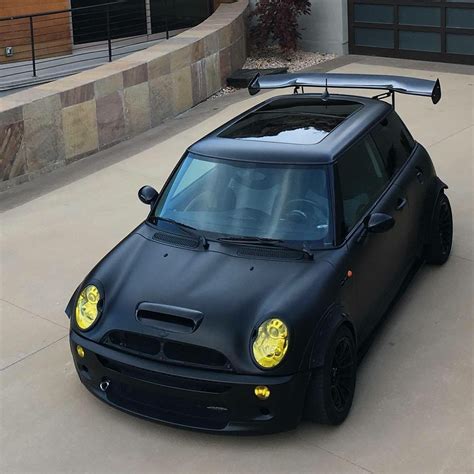 Bmw introduced the world to the new mini in july of 2001. #Mini_Cooper S #R53 #BlackOnBlack | Mini cooper tuning, Mini cooper zubehör, Mini cooper s