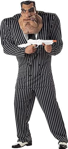 Massive Mobster Halloween Costume Amazonca Clothing Shoes