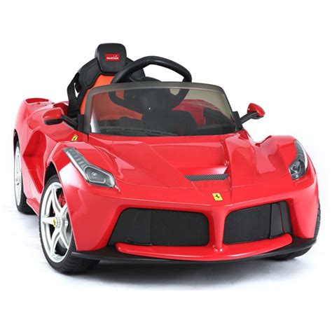 Rastar Ferrari 12v Laferrari Remote Controlled Kids Ride On Car Red
