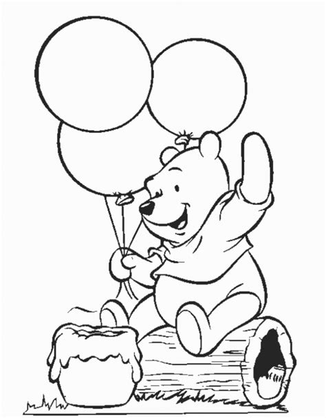 winnie  pooh coloring pages  kids