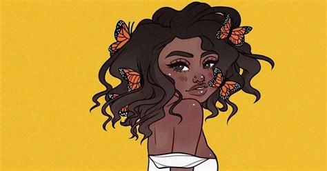 Aesthetic Pictures Cartoon Black Girl Largest Wallpaper Portal