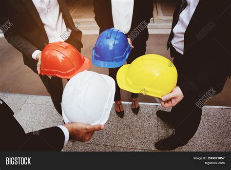 Teamwork Construction Image And Photo Free Trial Bigstock