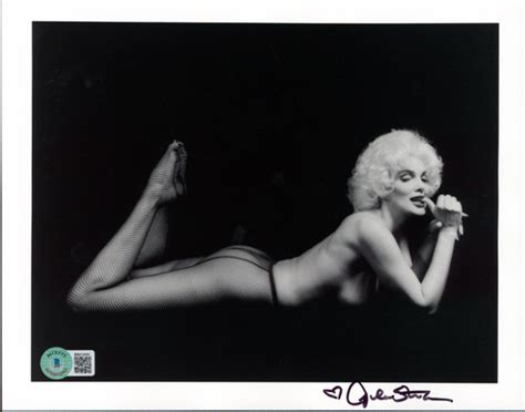 Julie Strain Heavy Metal Authentic Signed 8x10 Sexy Photo Deceased Bas
