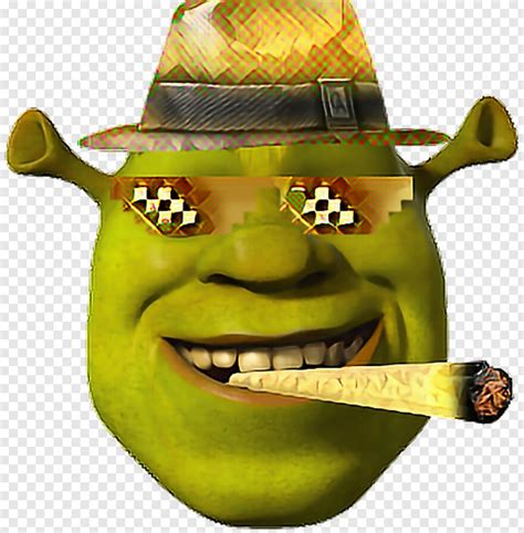Mlg Shrek Dank Memes Transparent Background Hd Png Download