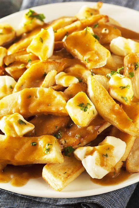 Easy Poutine French Fries With Cheese Curds And Gravy Sounds Like