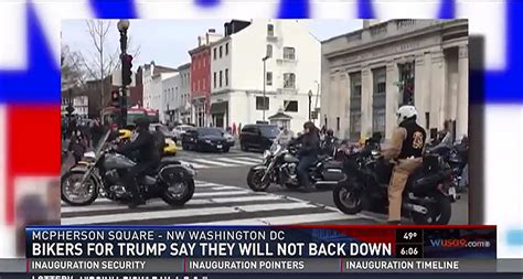 bikers for trump say they won t back down the washington post