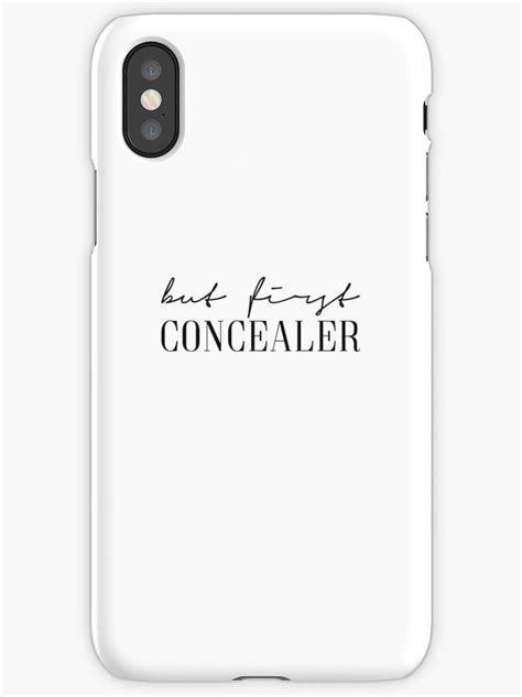 But First Concealer Iphone 12 Flexibel Von Pcollection Iphone