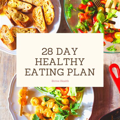 28day Healthy Eating Plan Strive Health