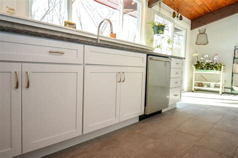 Kitchen cabinets & counters in framingham ma. Framingham Deck Home Kitchen - Midcentury - Kitchen ...