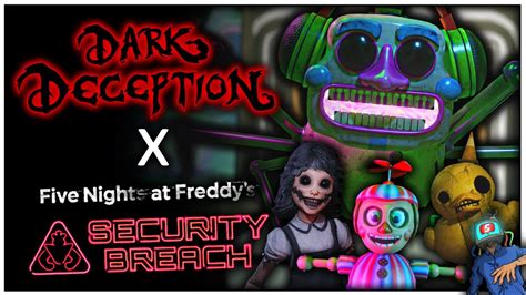 Dark Deception X Fnaf Security Breach Is Wow Monsters And Mortals