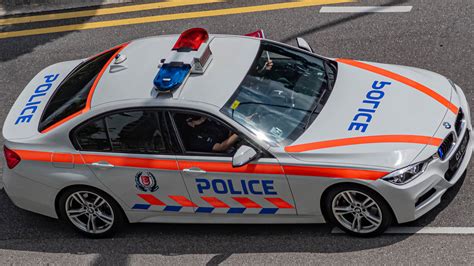 Singapore Police Force Highway Patrol Car Bmw F30 325d M S Flickr